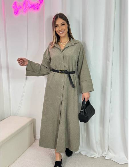 Chemise peau de pêche