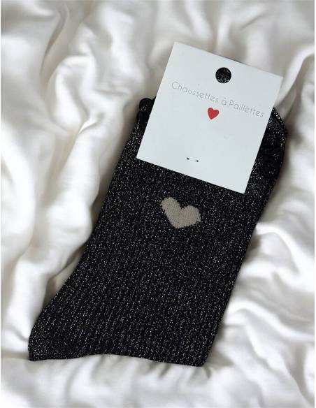 Chaussettes paillettes