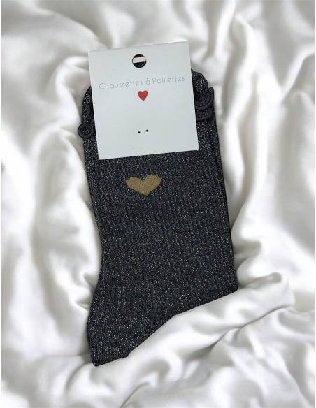 Chaussettes paillettes