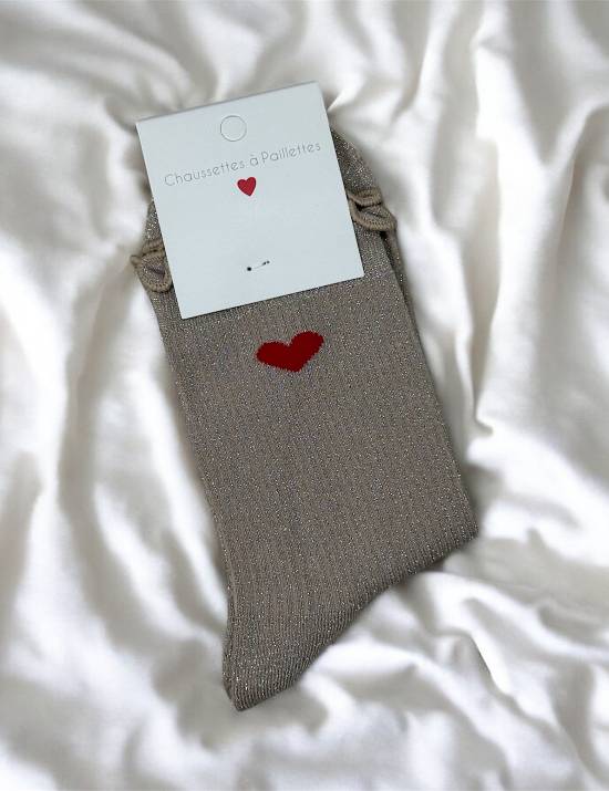 Chaussettes paillettes