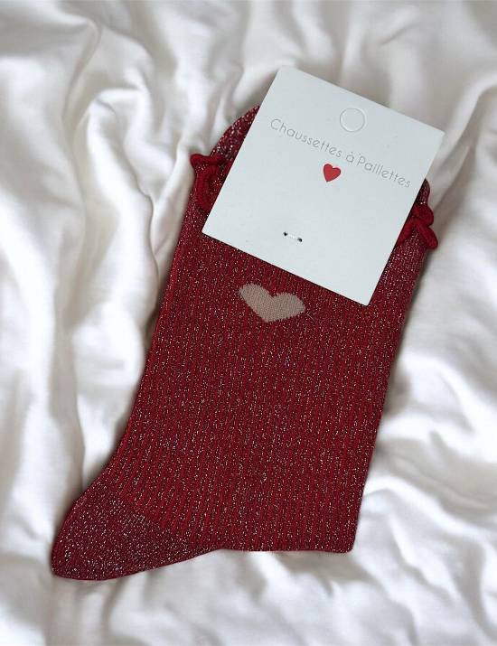 Chaussettes paillettes