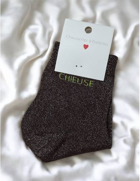 Chaussettes paillettes