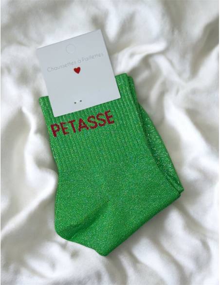 Chaussettes paillettes
