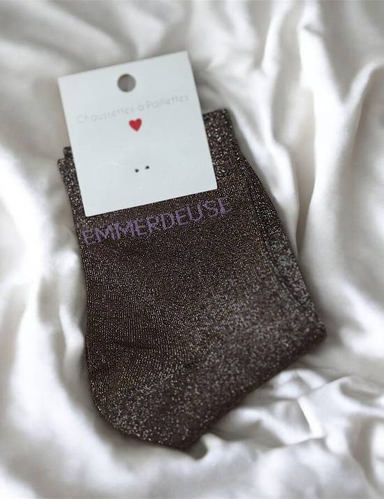Chaussettes paillettes