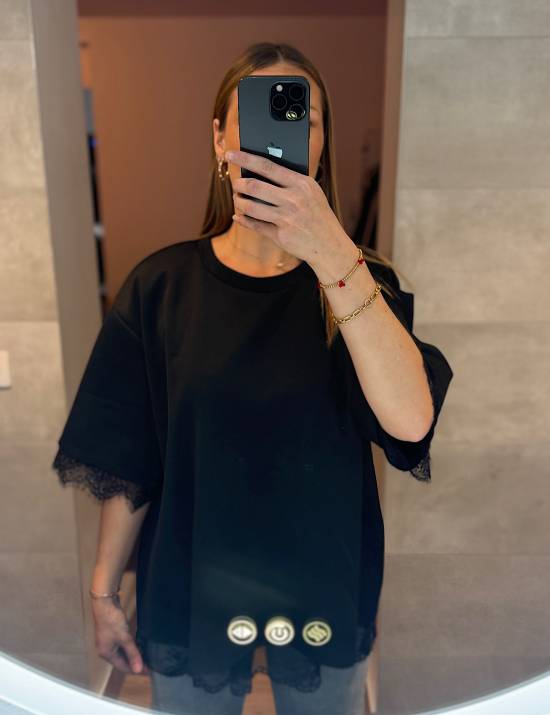 TEE shirt dentelle