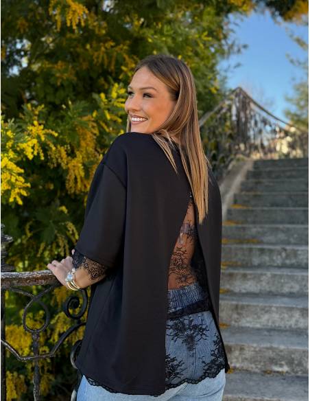 TEE shirt dentelle