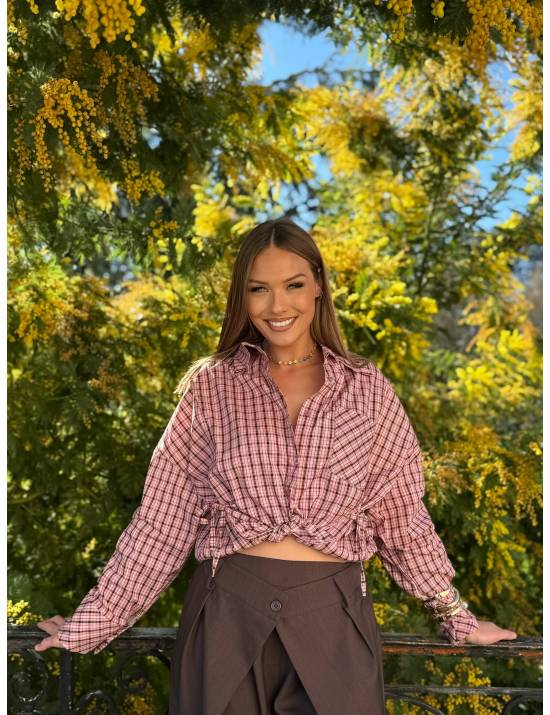 Chemise carreaux Lili