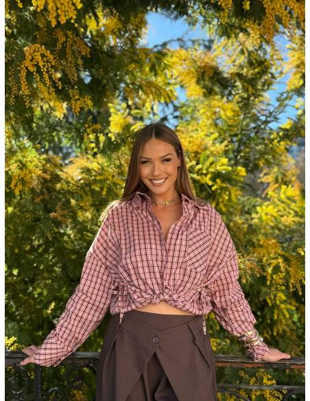 Chemise carreaux Lili