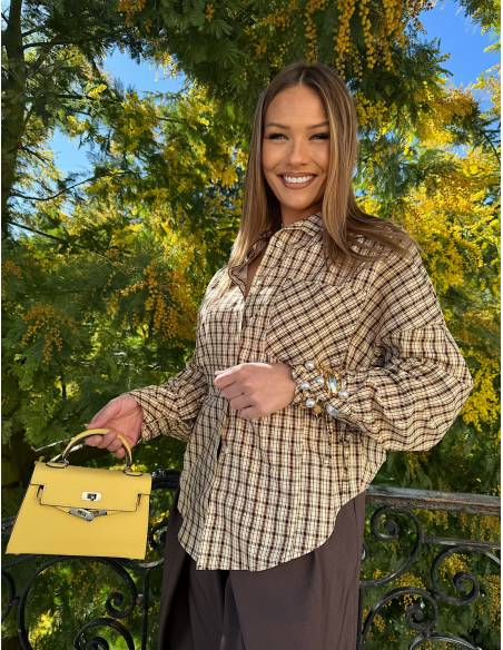Chemise carreaux Lili