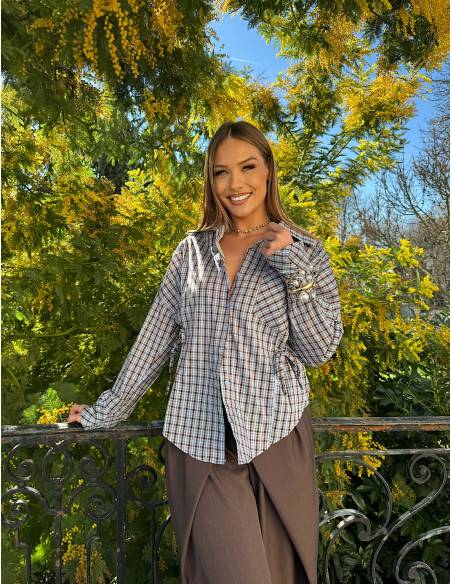 Chemise carreaux Lili