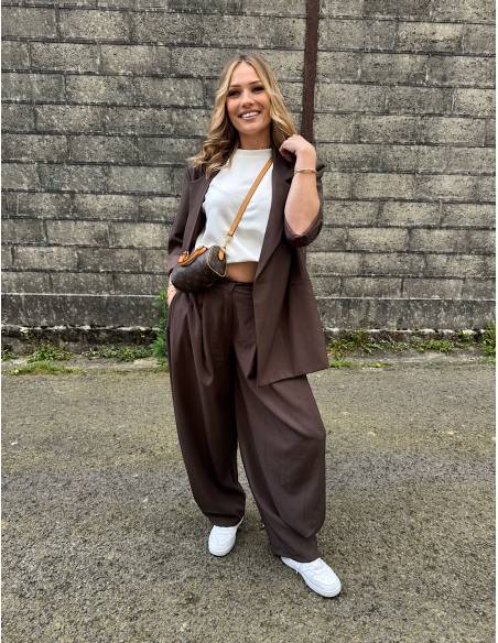 Pantalon Gab choco
