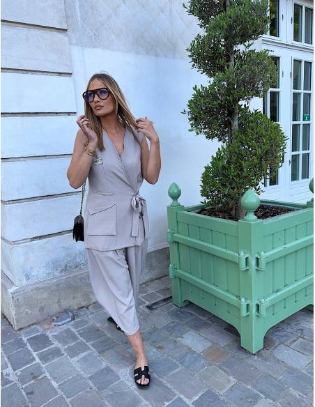 Bermuda Francky Taupe