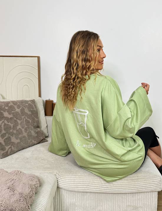 Tee shirt matcha