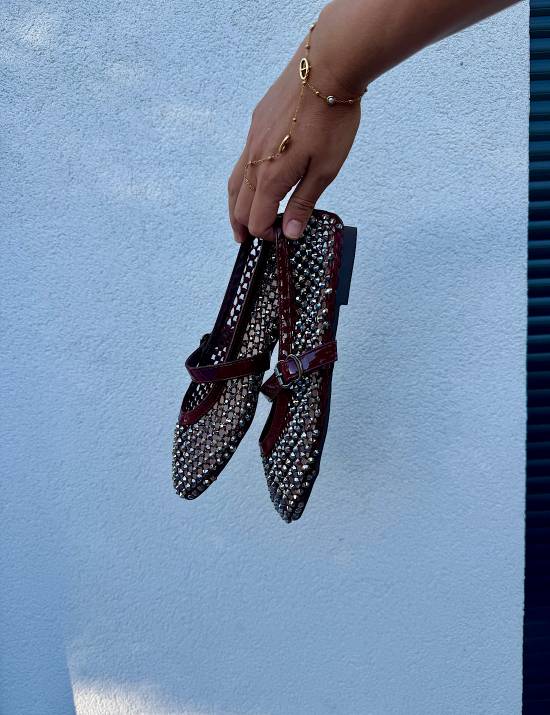 Ballerines strass