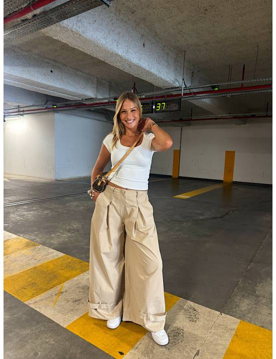 Pantalon parachute