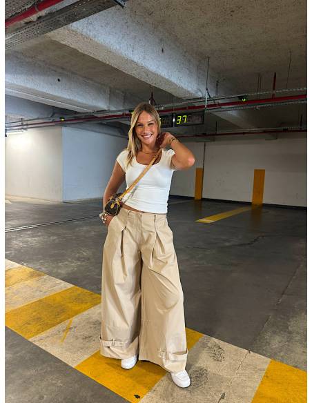 Pantalon parachute