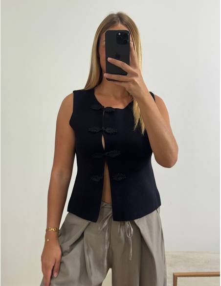 Pull sans manches
