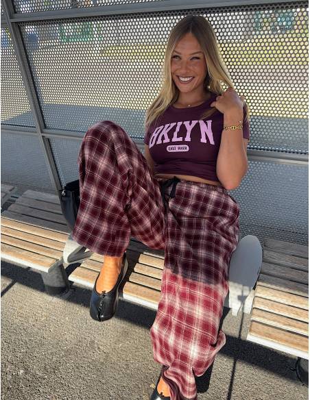 Pantalon chill carreaux