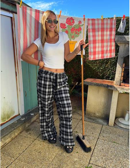 Pantalon chill carreaux