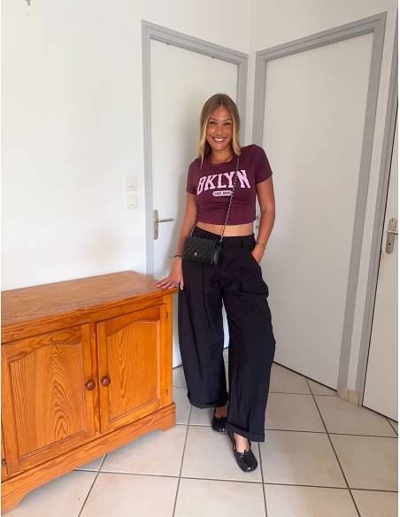 Pantalon ballon blanc