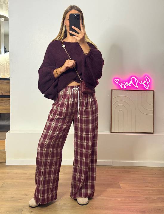 Pantalon carreaux chill