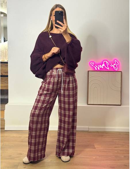 Pantalon carreaux chill