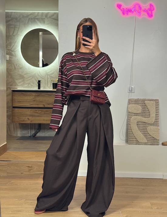 Pantalon XXL chocolat