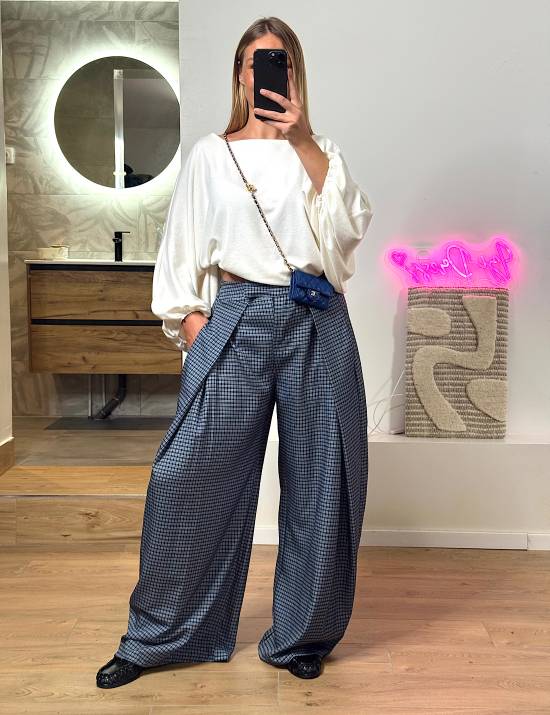 Pantalon XXL carreaux